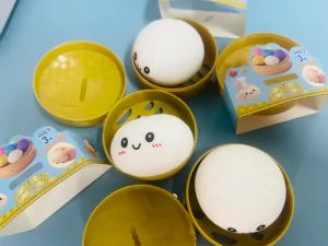 Colorful Dumpling Squishy Blind Box Mysecret Bun Fidget Toy Soft TPR Material Stress Relief Unboxing Surprise Random Style