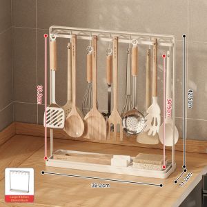 HANYUXUAN | Spoon Hanging Kitchen Organizer for Cloth Draining and Utensil Storage
