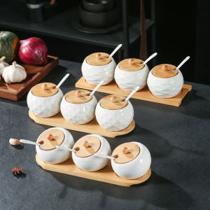 YALINJIAJU | Creative Ceramic Seasoning Jar Set
