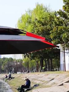 Fishing Umbrella Payung Pancing Wisata Usaha Serba Guna Super Lebar Praktis Tahan Panas Dingin 240 cm Payung Besar Golf Jumbo Mewah Polos Rangka Fiber Otomatis
