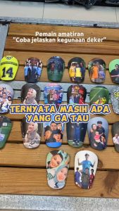 Deker Kaki Lakop Bebas Custom Foto Shinguard Embos Pelindung Tulang Kering Betis Sepakbola Futsal