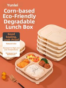 Yunlei | Corn-based Food-grade Disposable Bento Box