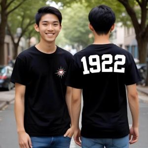 Baju Kaos Distro Dewasa Sablon Hati Bersinar PSHT