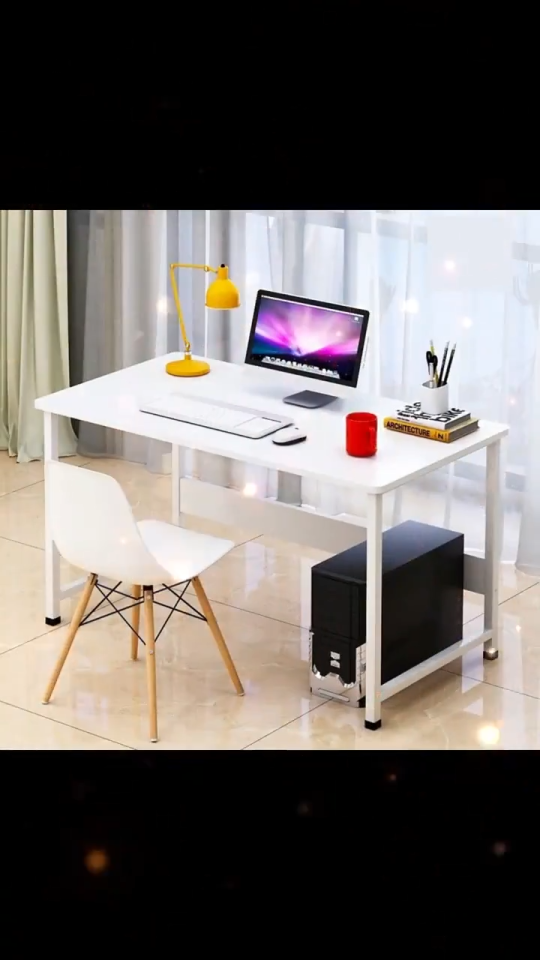 Habitate High Quality Computer Desk Solid Wood Modern Office Table Study Table Computer Table Minimalist Stable 68x28x60cm Ideal for Home#ds002#ds008#ch007