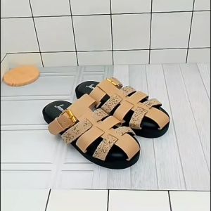 JANITRA OFFICIAL SHOP / Barysta Sandal Wanita Model Brongsong Moca Size 36-41