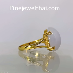 Finejewelthai แหวนหยก-แหวนเงินแท้-แหวนพลอย-พลอยประจำเดือนเกิด - R1048jd
