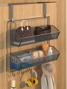 No-drilling Over-the-door Thin Storage Rack