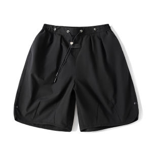 กางเกงขาสั้นทำงานลำลองสำหรับผู้ชาย M-Yes Pure Color กางเกงขาสั้นห้าส่วน น้ำหนักเบา แห้งเร็ว ฤดูร้อน ทรงหลวม กางเกงขายาวห้าส่วน