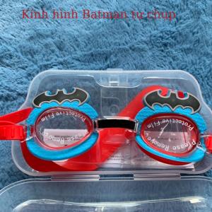 Kính bơi cao cấp trẻ em trai và gái dễ thương tặng kèm bộ nút bịt tai Kính bơi HD chống sương mù kính bơi hình thú vui nhộn không vô nước S03 SESAN