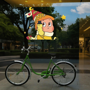 Decorative Collision Protection Window Stickers Electrostatic