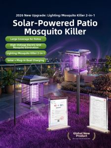 Maiyu | Solar Powerful Automatic Mosquito Repellent Lamp