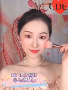 บลัชออน ไฮไลท์หน้าโกลด์ฉ่ำวาว กลิตเตอร์ เนื้อดี สีสวย ละเอียด ติทนนาน กันน้ำ