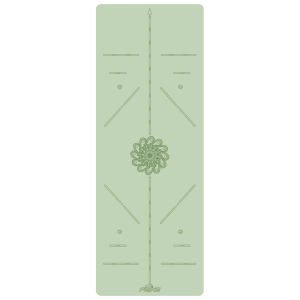 Natural Rubber Yoga Mat Double-Sided Anti-Slip Fitness Sports Home Use Personalized Beginner Flyke PU Yoga Mat