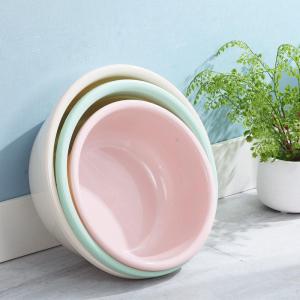 อุปกรณ์ล้างหน้าแบบพลาสติกหนา ขนาดใหญ่กลางเล็ก สำหรับใช้ในบ้าน หอพักนักเรียน บ่อซักเท้า บ่อซักหน้า สำหรับเด็ก ชามพลาสติก