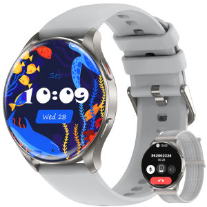 Blackview X20 Sports Smartwatch 1.43 HD Screen Bluetooth Call Watch Health Monitoring Fitness Tracking Watches for Men Women