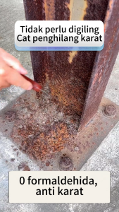 Tahan lama selama 50 tahun Cat Anti Karat Anti Bocor Anti Rust Paint Pembersih Karat Quick Drying Rust Remover Rust Converter