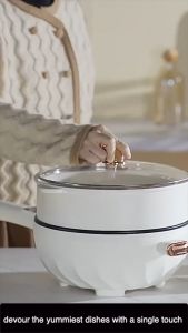 [Ready Stock] 5L Electric Frying Pan 1500w Household All-In-One Cooking Pot Elecrtic Wok Intelligent Multifunctional Cooker