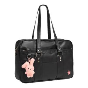 Original Large Capacity Commuter School Uniform Bag Handheld Single Shoulder Bag for Women Durable Polyester Inner Material