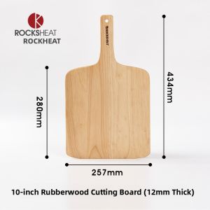 12-Inch Rubber Wood Pizza Spatula Baking Oven out Tool Wood Tray Pizza Peel Kitchen Cooking Utensils BBQ Baking Tools