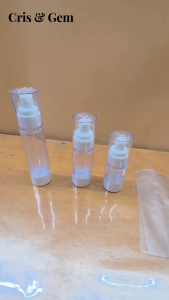 200pcs Shrink Wrap Plastic Packaging Shrinkable Plastic Sealer Film for Airless Pump Bottle