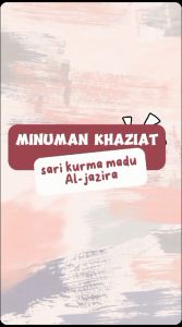 Sari Kurma AlJazira 360 Gram - Minuman Sari Kurma Asli meningkatkan umunitas dan energi