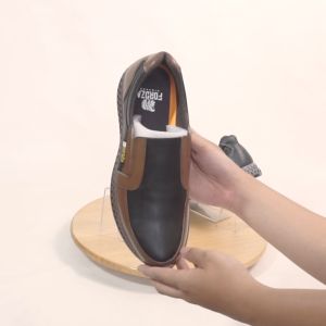 Sepatu Slip On Pria Casual Kulit Sapi Northon Bulls DX804