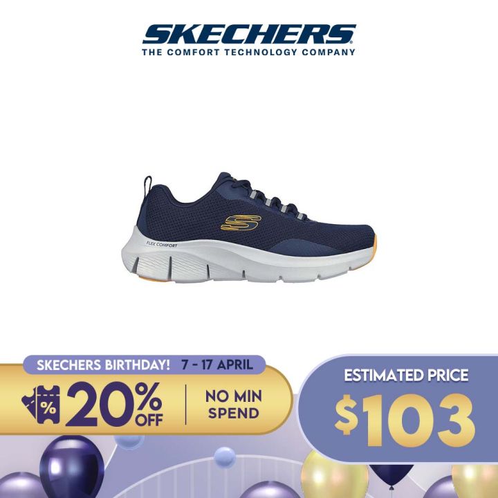 Skechers Men Sport Flex Comfort Serron Casual Shoes - 232686-NVOR Air ...