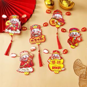 DUOCAN | Treo Tủ Lạnh 3D Thần Tài Động Dễ Thương