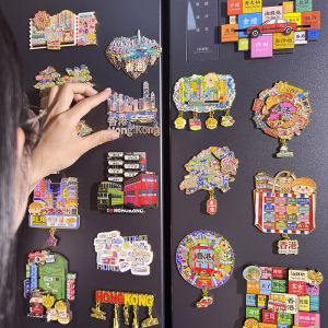 Creative 3D Victoria Harbor Fridge Magnet