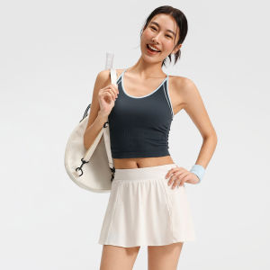 VFU | Seamless Cup Built-in Sports Bra for Yoga and Fitness