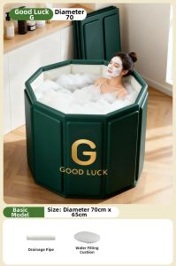 CHEORLIAN | Foldable Adult Bathtub for Full Body Bathing