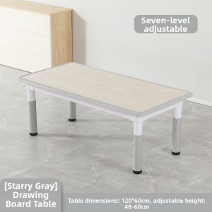 Height Adjustable Kids Study Table and Chair Set