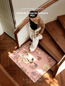 ZHIXIAO | Non-slip Dust-removal Water-absorbent Wear-resistant Customizable Belgian Velvet Door Mat