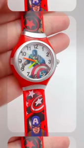 (K17) Jam Tangan Budak Kanak Captain America / Marvel Kids Watches