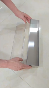 MLADEN Removable Design Tiramisu Cake Mold Rectangular Stainless Steel Bread Mold DIY with Lid Mousse Mold Bakery