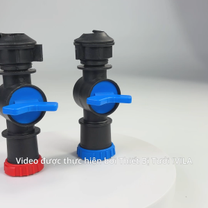 Combo 5 Van khóa khởi thủy ống phun mưa phi 25mm/32mm (khởi thủy từ ống mềm)