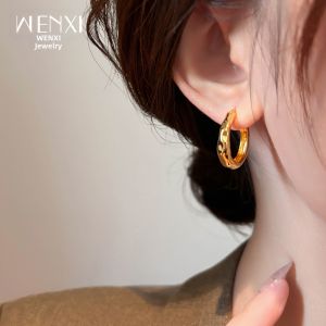 WENXI | Chic Luxurious Delicate Small Hoop Earrings