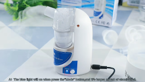COD TaffOmicron Alat Nebulizer Uap Anak Bayi Flu Batuk Pilek Sesak Nafas Asma Portable Ultrasonic