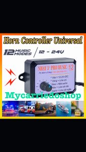 12V/24V 12 Sound Universal Original Nhay 3+pro Music Rapid Loud Horn Controller Truck Car Motorcycle Boat Relay Horn Box