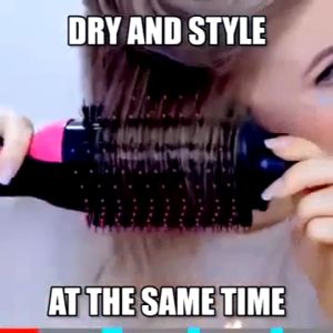 BEST TIME Hot Air Brush 3 in 1 Hair Styling Dryer Straightener Curler Multifunction Hairdryer Pelurus Kerinting Rambut Elektrik