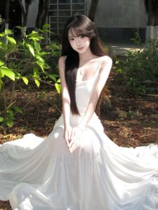 CHANGTONG | Atmospheric Gentle Style Flattering Long Dress