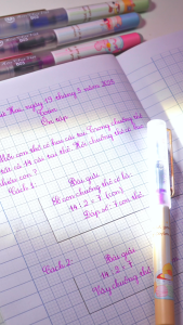 Bút máy Hồn Chữ Việt B03 ngòi kim tinh êm trơn phù hợp cho học sinh lớp 1 luyện chữ đẹp