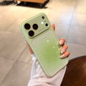 CHUANGYIWEI | Liquid Skin Feeling Gradient Glitter Aesthetic Protective Phone Case
