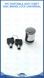 [YAMAS] Anti-theft Brake Disc Lock Security Padlock For Scooter Bicycle Motorcycle