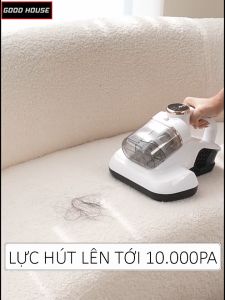 Máy hút bụi giường nệm chiếu dạ diệt khuẩn thế hệ mới 2025 Không dây cực kì tiện lợi màn hình led bộ lọc bụi mịn cao cấp Bảo hành 2 năm