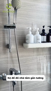 Kệ Để Đồ ECOMAC Không Cần Khoan Đục | Giá Để Đồ Nhà Bếp Nhà Tắm Tiện Lợi
