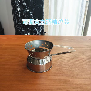 Adjustable Flame Liquor Stove Core Alcohol Lamp Core Camping BBQ Hot Pot Fuel Tank Heating Accessories Outdoor Cooking Tools