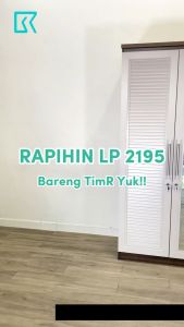 Lemari Kerudung / Lemari Baju / Lemari Kemeja (2 Pintu Cermin)