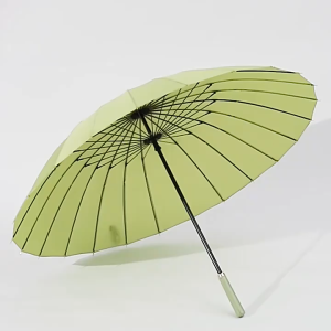 (COD+3 Days Delivery)24 Bone Umbrella Golf Straight Long Handle Umbrella Large Oversized Windproof Double Rainstorm Business Umbrella
