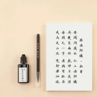 Portable Beginner Calligraphy Set Pen-style Inkable Writing Brush